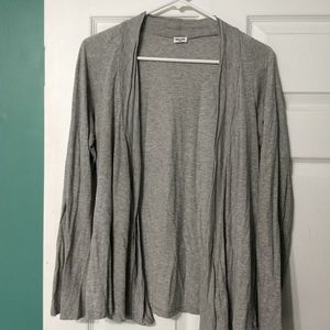 Grey cotton Cardigan